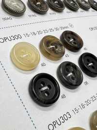 OPU300 尿素树脂镶边四孔纽扣 更多图片