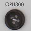OPU300 尿素树脂制4纽扣带边框纽扣
