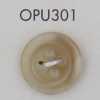 OPU301 尿素树脂制4纽扣带边框纽扣