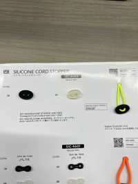 SIC-4600 硅胶绳带卡扣/2mm 3mm兼用[扣和环] 新道良質(SIC) 更多图片