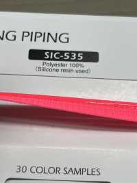 SIC-535 硅胶涂层镶边带[缎带/丝带带绳子] 新道良質(SIC) 更多图片