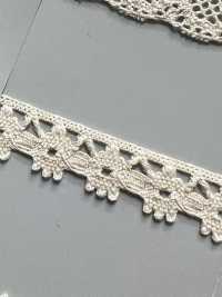 SIC-7323 有机棉扭力蕾丝/ 10mm 新道良質（SIC） 更多图片