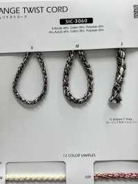 SIC-9604 有机棉斜纹竹绳子[缎带、带、绳子] 新道良質（SIC） 更多图片