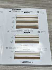SIC-9606 有机棉镶边带[缎带、带、绳子] 新道良質（SIC） 更多图片
