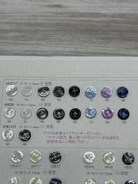 VHD17 DAIYA BUTTONS 防震超耐用""系列仿贝壳聚酯纤维纽扣" Osaka Plastic Industries（DAIYA BUTTON） 更多图片