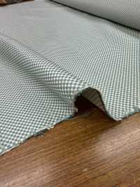 190GR 【特价】山梨县藤吉田100%真丝鹿子单珠地图案绿色[面料] 山本（EXCY） 更多图片