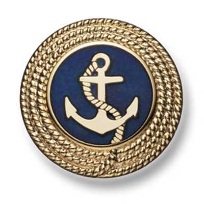 221 日本国产 西装/夹克用金属纽扣 金色/海军蓝