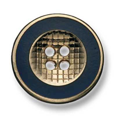 331 日本国产 西装・夹克用金属纽扣 金色/海军蓝