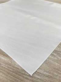 CF-1-W 日本制造斜纹16 momme 真丝 方巾 White[正装配饰] 山本（EXCY） 更多图片