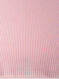 P-20 山梨县富士吉格纹图案正装面料粉红色 山本（EXCY） 更多图片