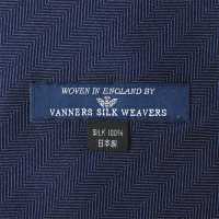 VAS-48 VANNERS真丝阿斯科特领巾人字纹纹海军蓝[正装配饰] 山本（EXCY） 更多图片