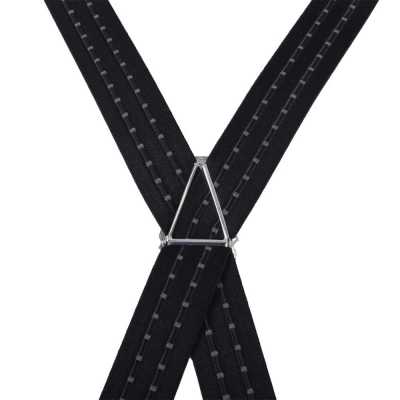SR-2005 日本X型夹子4点紧固吊带黑色[正装配饰] 山本（EXCY） 更多图片