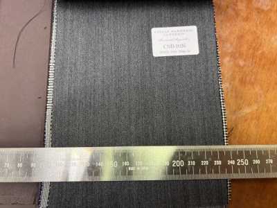 CNB1026 CANONICO 经典款 Super110's PERENNIAL 灰色影纹条纹