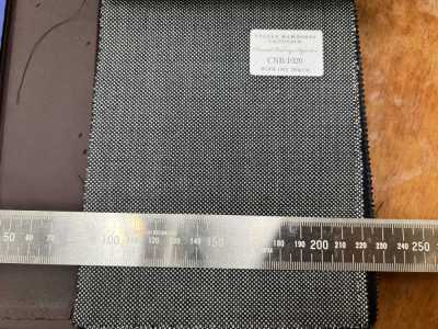 CNB1020 CANONICO 常规款 Super110's PERENNIAL BIRD'SEYE 灰色 鸟眼纹