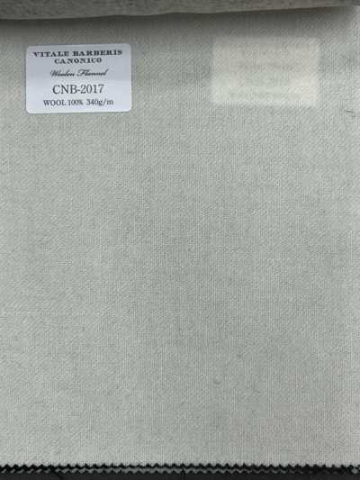 CNB2017 CANONICO 经典款 羊毛法兰绒 浅米色 素色
