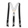 SR-BLACK SR-BLACK 吊带 EXCY Braces 黑色 素色 2合1 35mm 弹性