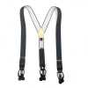 SR-GREY SR-GREY 背带 EXCY Braces 灰色 素色 2in1 35mm 弹性
