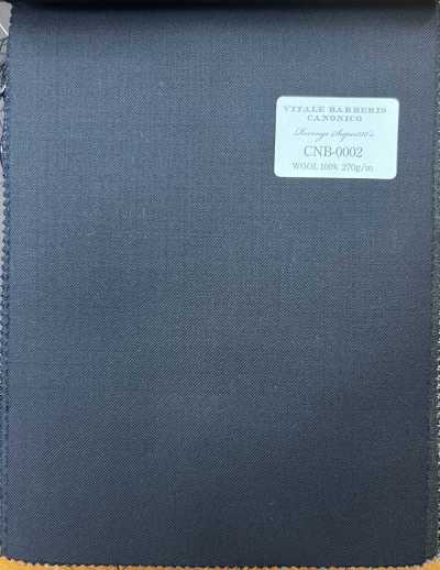 CNB0002 CANONICO 经典款 Super150's REVENGE 深藏青 素色