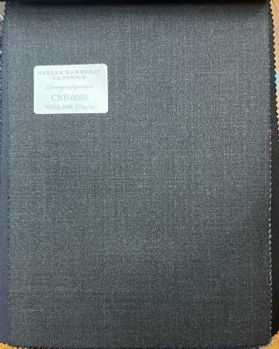 CNB0003 CANONICO 常规 Super150's REVENGE 深灰色 素色