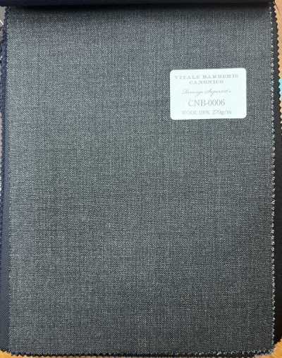 CNB0006 CANONICO 常规款 Super150's REVENGE 灰色 素色