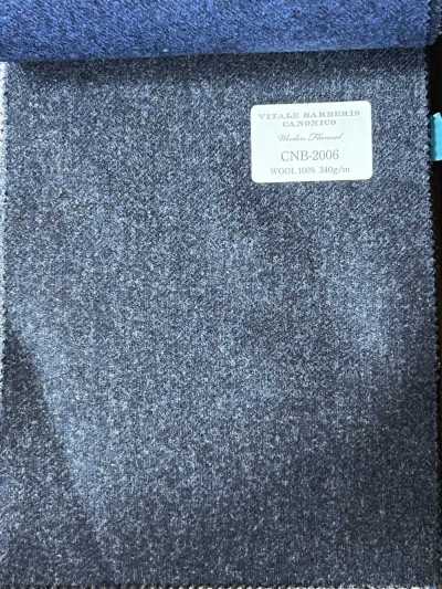 CNB2006 CANONICO 经典 羊毛法兰绒 深藏青 素色