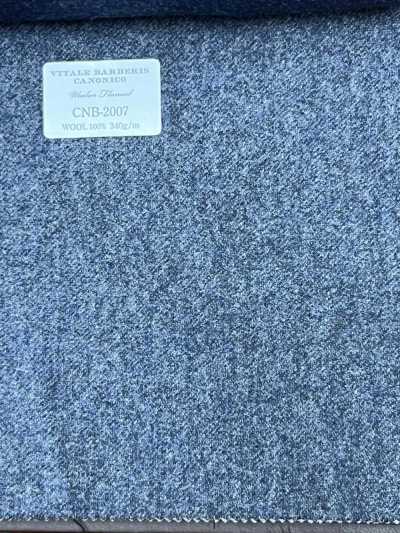 CNB2007 CANONICO（卡诺尼科）经典毛呢法兰绒 蓝灰色 素色