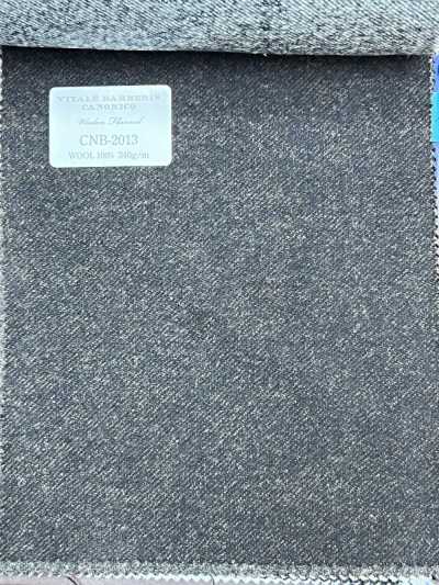 CNB2013 CANONICO(卡诺尼科) 经典款 羊毛法兰绒 深棕 素色