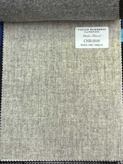 CNB2016 CANONICO(卡诺尼科) 经典款 毛纺法兰绒 浅米色 素色