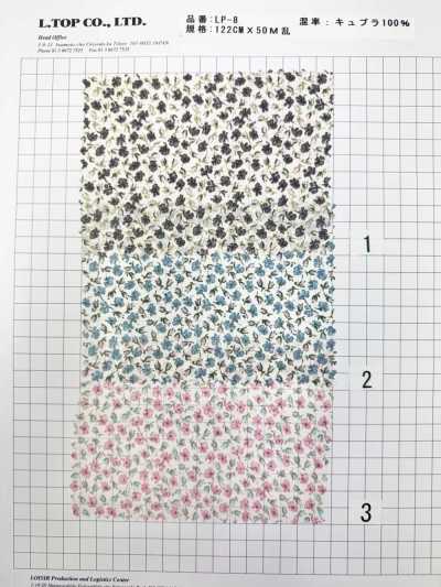 LP-8 Kensington Rose 肯辛顿·罗斯 锦纶铜氨丝 Liberty印花 里布