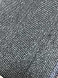 59544-45 25AW HERDREX [赛络精纺羊毛] 赛络精纺羊毛 炭灰色 格伦格纹[面料] 国岛株式会社 更多图片
