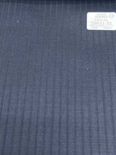 59551-35 26AW HERDREX【Brilliant Max】海军蓝影纹条纹