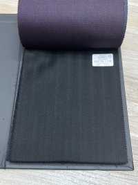 49578-17 25AW HERDREX [Silk & Wool]真丝和羊毛黑色阴影条纹[面料] 国岛株式会社 更多图片