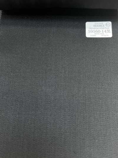 59560-14 26AW HERDREX【PREMIUM VENETIAN】高级威尼斯呢 黑色 素色