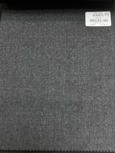 39535-50 26AW HERDREX【SAXONY】萨克森呢 灰色 素色