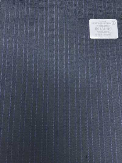59431-40 26AW BEST SELECTION 【N-STRETCH】N弹力 深海军蓝X紫色 影纹条纹