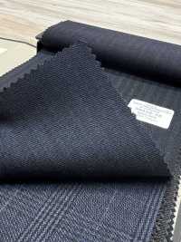 59432-38 25AW 精选 [N-STRETCH] N 弹力炭灰色阴影条纹[面料] 国岛株式会社 更多图片