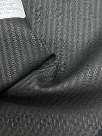 59436-87 25AW BEST SELECTION [Lustre] 光泽灰暗条纹[面料] 国岛株式会社 更多图片