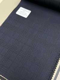 59437-24 25AW BEST SELECTION [Lustre] Luster Navy Shadow 格纹[面料] 国岛株式会社 更多图片