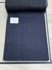 59437-24 25AW BEST SELECTION [Lustre] Luster Navy Shadow 格纹[面料] 国岛株式会社 更多图片