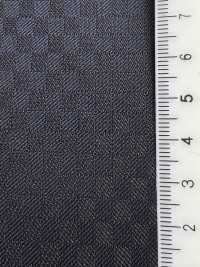 49457-20 25AW BEST SELECTION [Lustre] Luster Dark Navy Checkered Shadow[面料] 国岛株式会社 更多图片