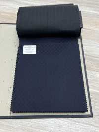 49457-20 25AW BEST SELECTION [Lustre] Luster Dark Navy Checkered Shadow[面料] 国岛株式会社 更多图片
