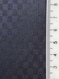 49457-38 25AW BEST SELECTION [Lustre] Luster Navy Checkered Shadow[面料] 国岛株式会社 更多图片