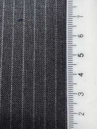 29412-62 25AW BEST SELECTION 【80 SUPER 100'S NINE MONTH】炭灰色条纹[面料] 国岛株式会社 更多图片