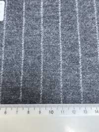 55CN5507 CANONICO 平纹精纺法兰绒 灰色粉笔条纹[面料] 佳能 更多图片