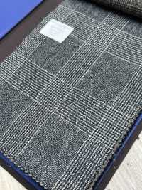 55CN5510 CANONICO 法兰绒 120 支灰色格伦格纹[面料] 佳能 更多图片