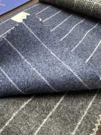 55CN5511 CANONICO 法兰绒 120'S 蓝色条纹[面料] 佳能 更多图片