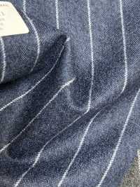 55CN5511 CANONICO 法兰绒 120'S 蓝色条纹[面料] 佳能 更多图片
