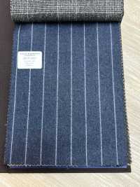 55CN5511 CANONICO 法兰绒 120'S 蓝色条纹[面料] 佳能 更多图片