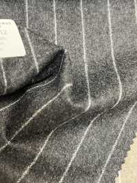 55CN5512 CANONICO 法兰绒 120'S 灰色条纹[面料] 佳能 更多图片
