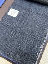 55CN5516 CANONICO MILLED TROPICAL 海军蓝格纹[面料] 佳能 更多图片